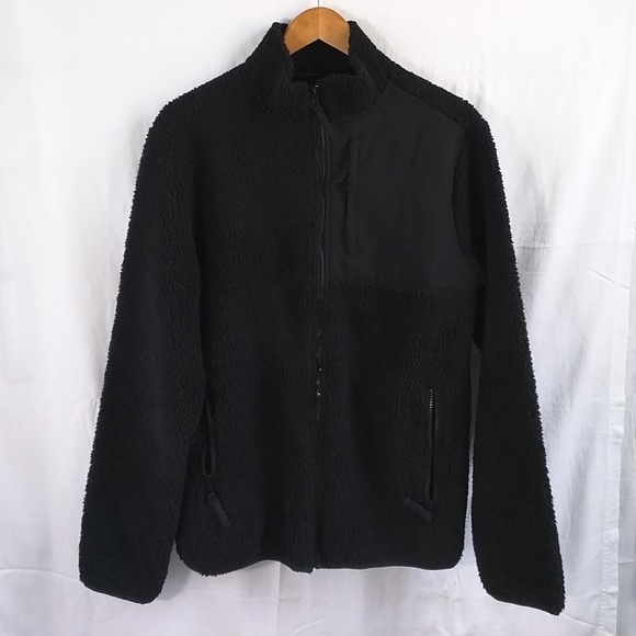 Aeropostale Other - Men's Small Aeropostale Black Faux Wool Jacket